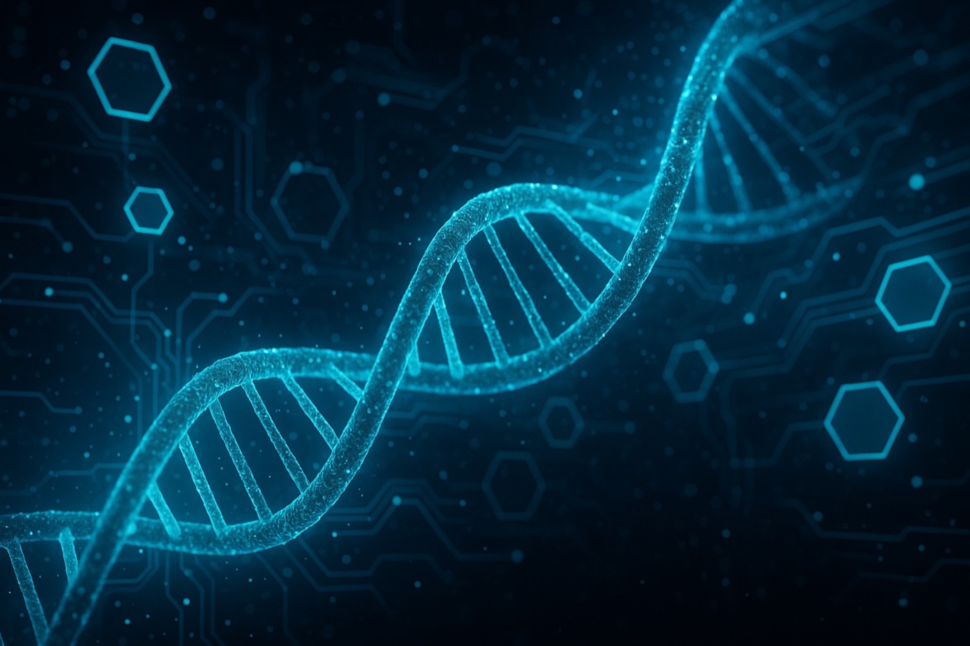 DNA helix — science-first health intelligence